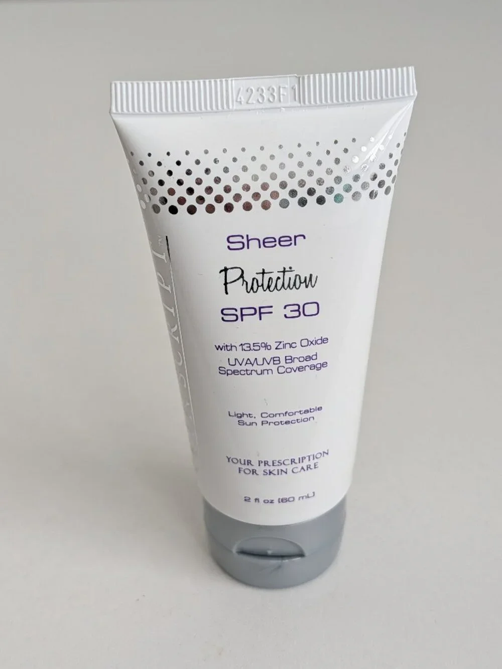 Skin Script Sheer Protection SPF 30 Provides UVA & UVB Protection 08/2026 SEALED
